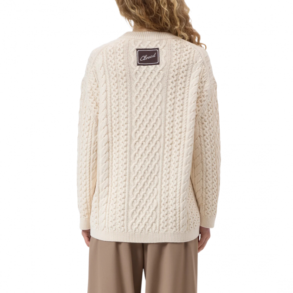 CLOSED CREW NECK LONGSLEEVE WHIPPED CREAM