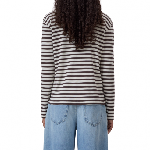CLOSED BASIC LONGSLEEVE  MAHAGONY BROWN 2