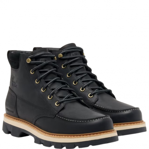 SOREL LARK-47 MOC TOE WP BLACK 2