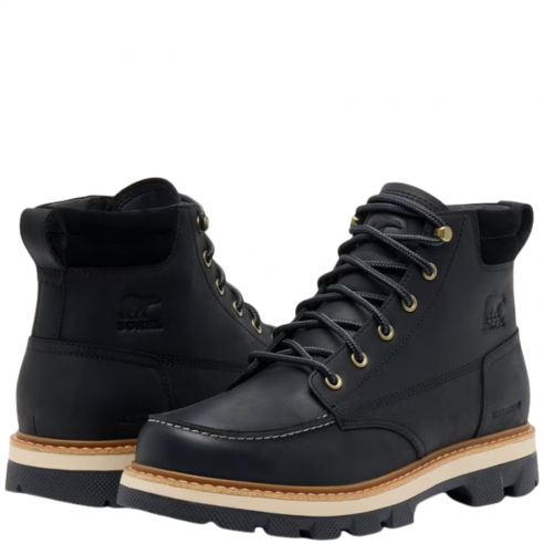 SOREL LARK-47 MOC TOE WP BLACK