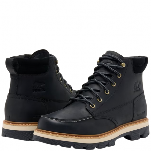 SOREL LARK-47 MOC TOE WP BLACK