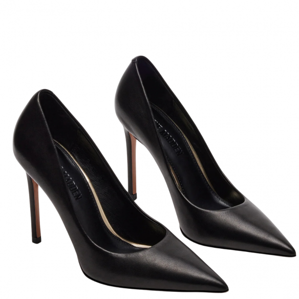 STEVE MADDEN THRIVE BLACK LEATHER