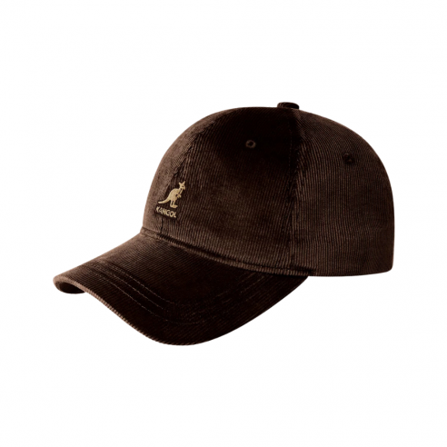 KANGOL K5206HT BROWN CORD BASEBALL