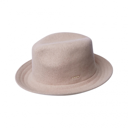 KANGOL K3866 WARM TAUPE WOOL SHAPEABLE MAVERICK