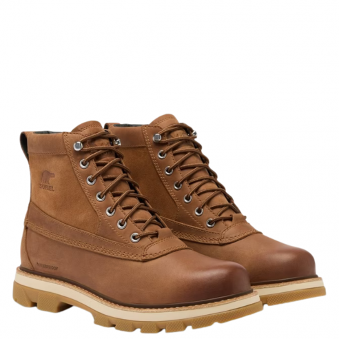 SOREL LARK-47 MOC TOE WP VELVET TAN TOBACCO 2