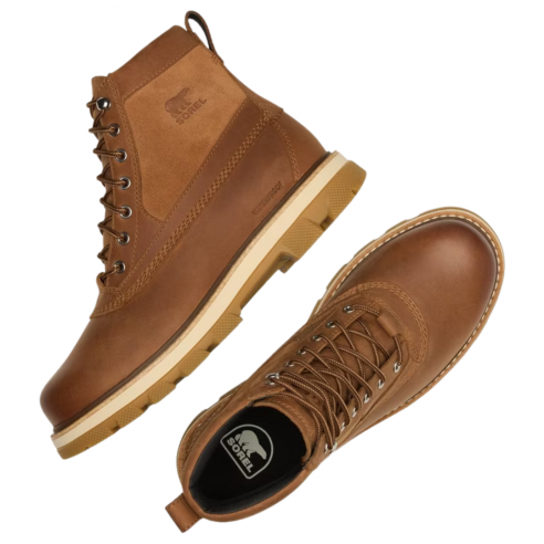 SOREL LARK-47 MOC TOE WP VELVET TAN TOBACCO