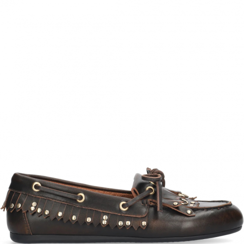 BIBI LOU AURELIE 601Z24FS-G MARRON LOAFERS