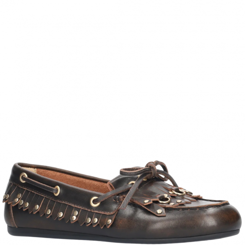 BIBI LOU AURELIE 601Z24FS-G MARRON LOAFERS