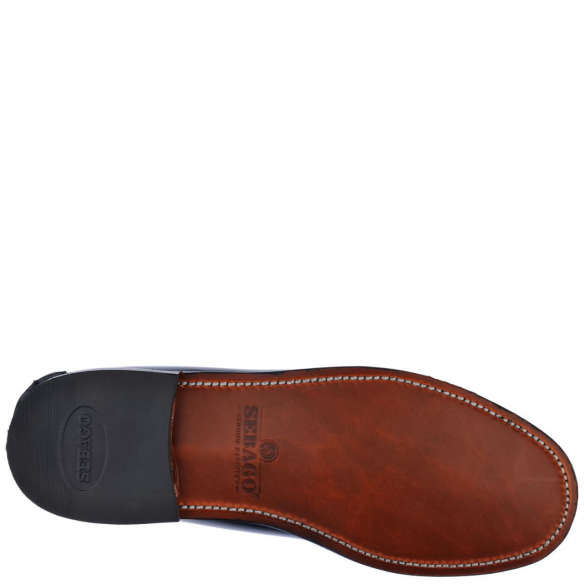 SEBAGO CLASSIC JOE WOMAN BLACK MOCCASIN