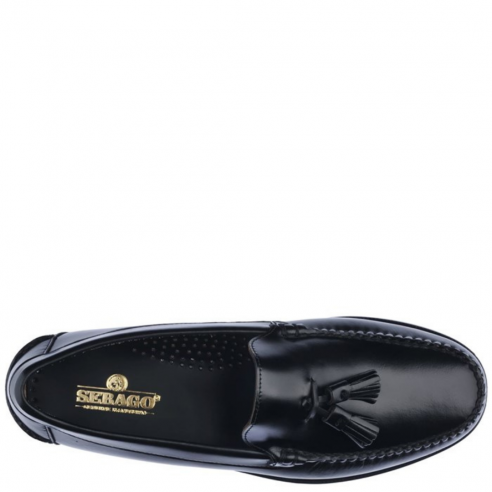 SEBAGO CLASSIC WILL WOMAN BLACK MOCCASIN