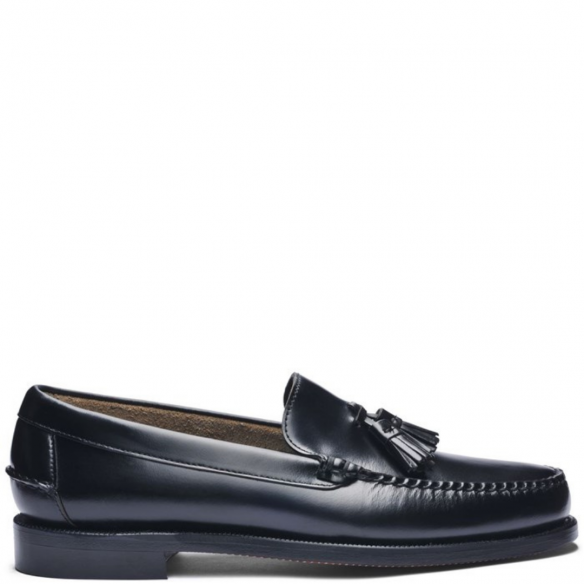 SEBAGO CLASSIC WILL WOMAN BLACK MOCCASIN