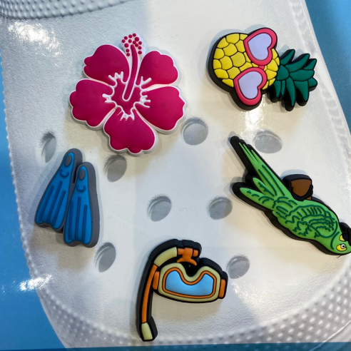 CROCS JIBBITZ TROPICAL RESORT 5 PACK