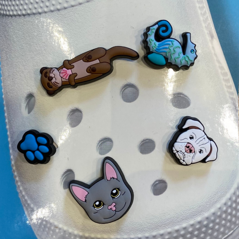 CROCS JIBBITZ ANIMAL MIX 5 PACK