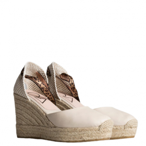 OA ESPADRILLAS ALTA CREAM