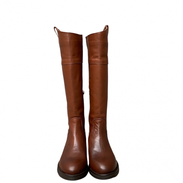 NIKHITA 6218/70 STIVALE PELLE CIOCCOLATO