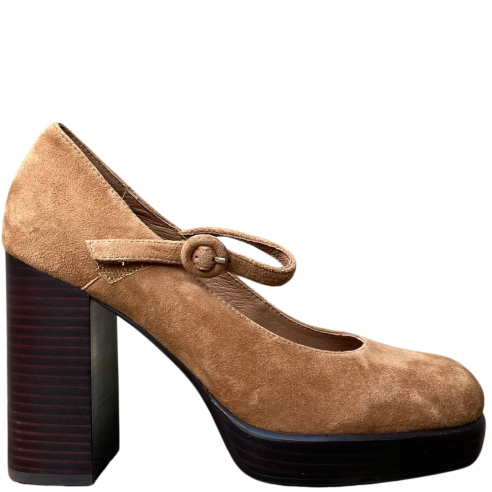 JEFFREY CAMPBELL MARY-ANN CAMEL SUEDE