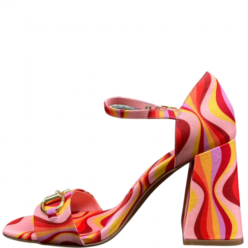JEFFREY CAMPBELL POP-STAR-B PINK MULTI PRINT 2