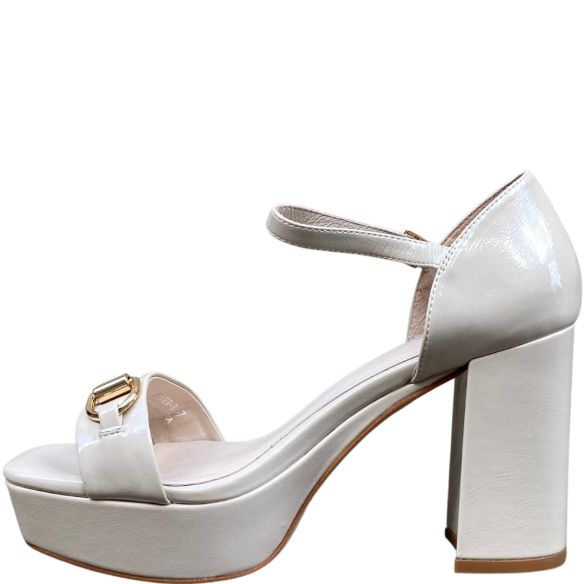 JEFFREY CAMPBELL CLEVER-B ICE PATENT GOLD