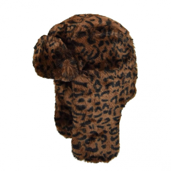 KANGOL K4266ST LEOPARD TRAPPER