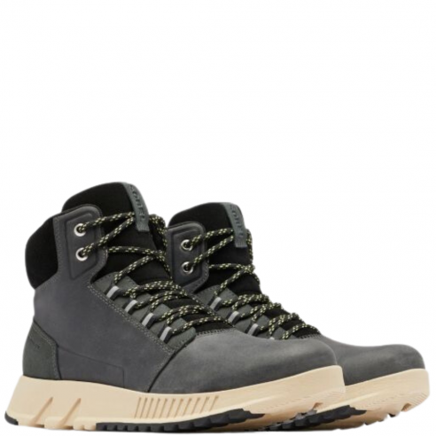 SOREL MAC HILL LITE MID WP GRILL/ BLACK