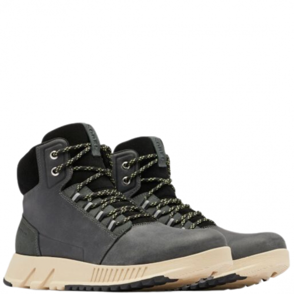 SOREL MAC HILL LITE MID WP GRILL/ BLACK