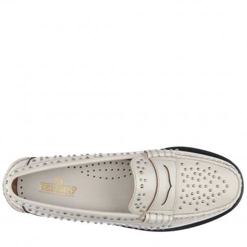 SEBAGO DAN STUDS WOMAN WHITE
