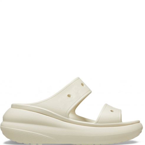CROCS CLASSIC CRUSH SANDAL BONE