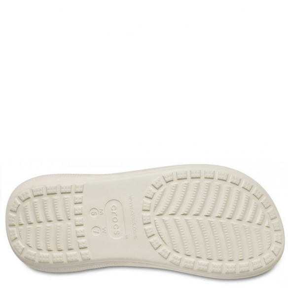 CROCS CLASSIC CRUSH SANDAL BONE